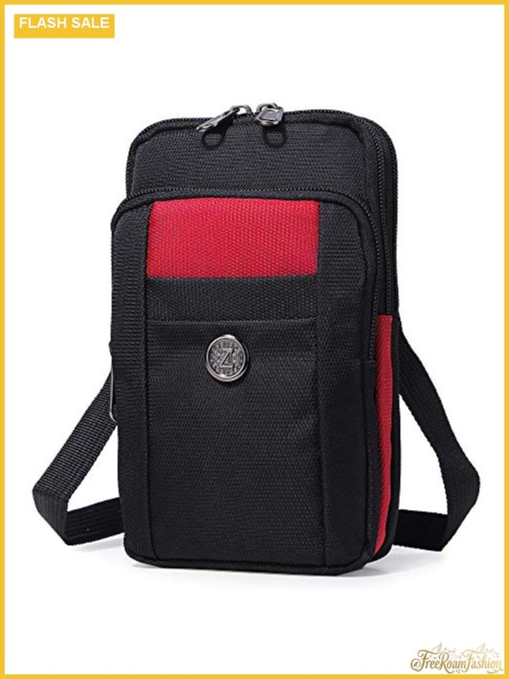 Waterproof Nylon Crossbody Phone Bag Travel Passport Holder